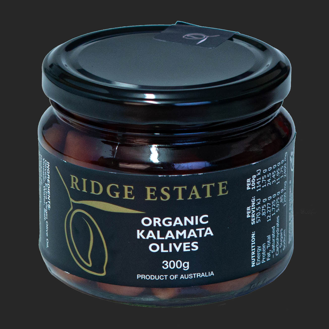 300g Organic Kalamata Olives