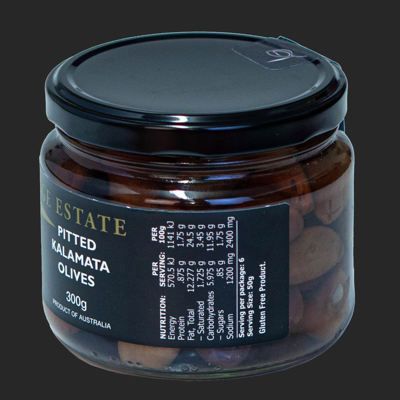 300g Pitted Kalamata Olives