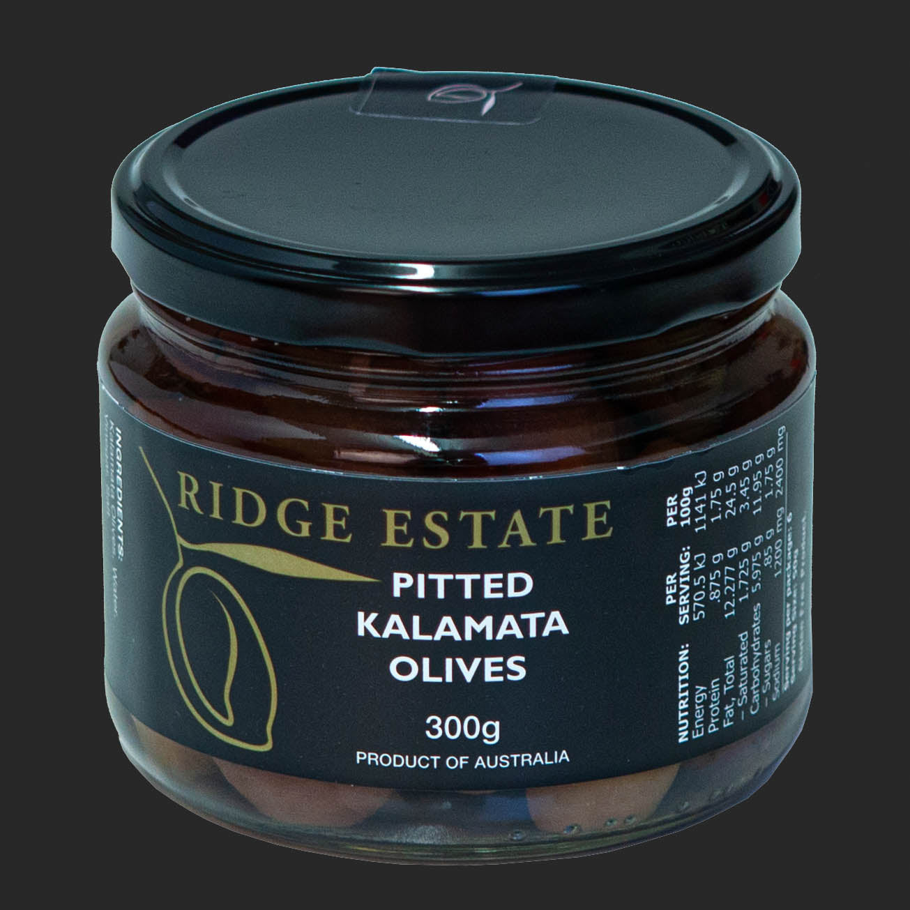 300g Pitted Kalamata Olives